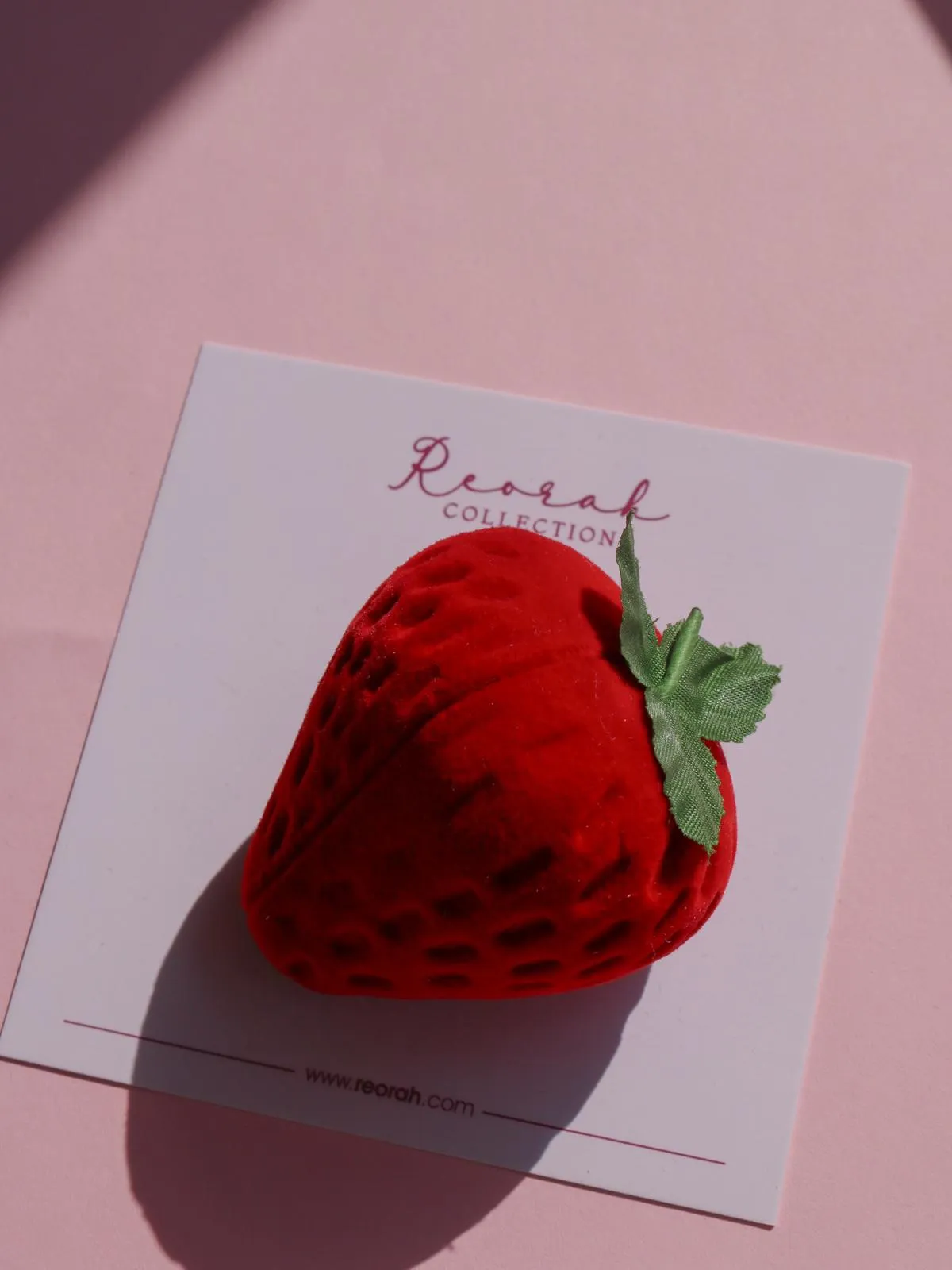 Strawberry Ring Box