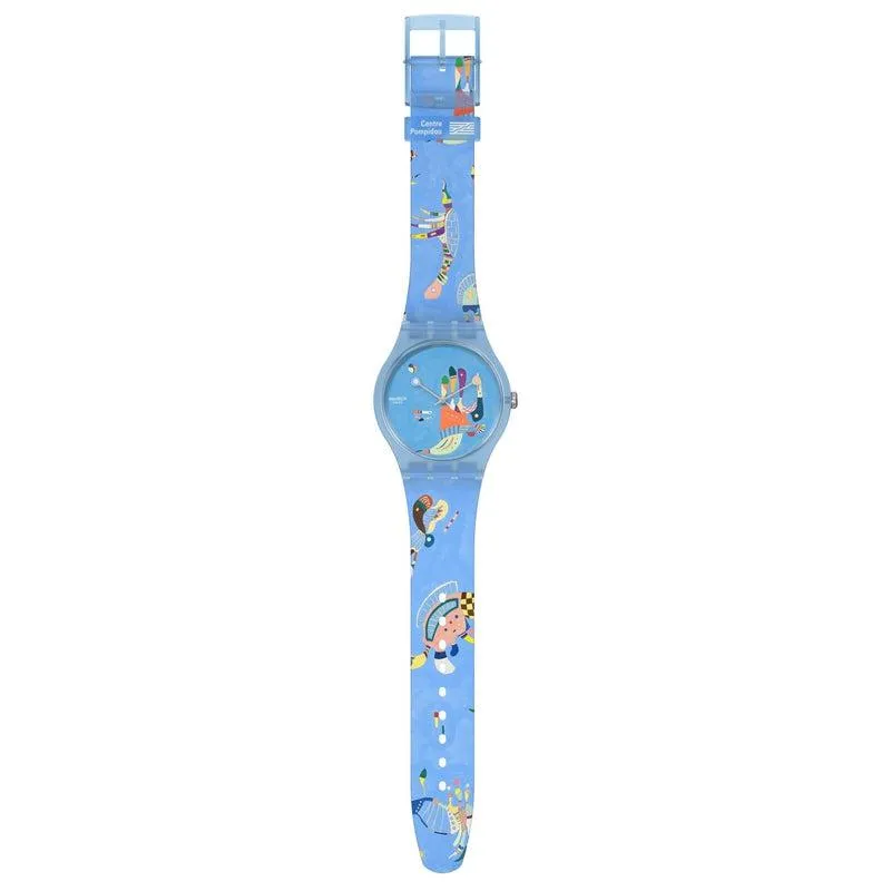 Swatch BLUE SKY, BY VASSILY KANDINSKY Watch SUOZ342