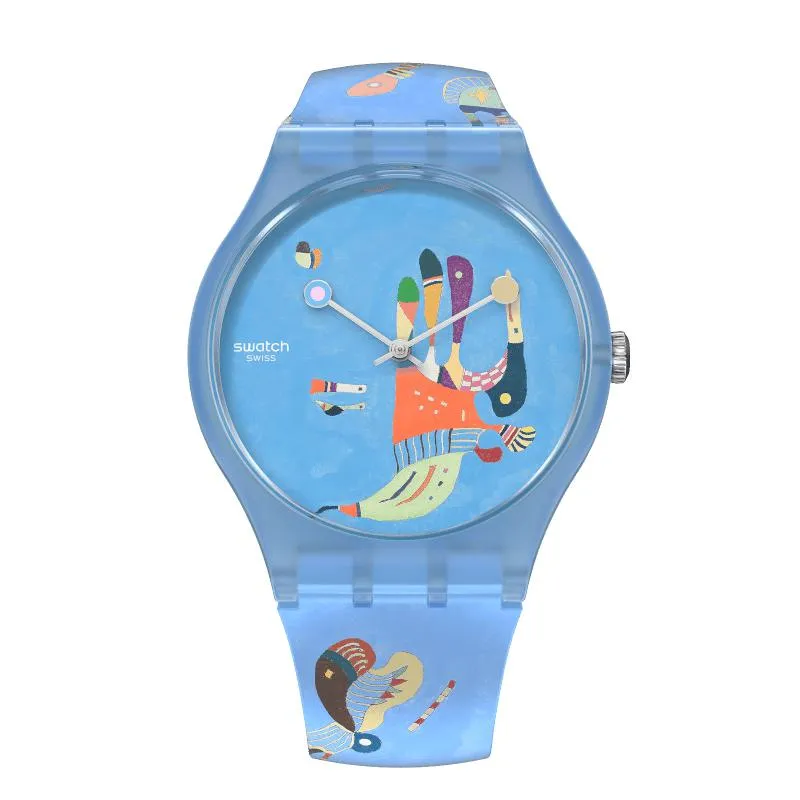 Swatch BLUE SKY, BY VASSILY KANDINSKY Watch SUOZ342