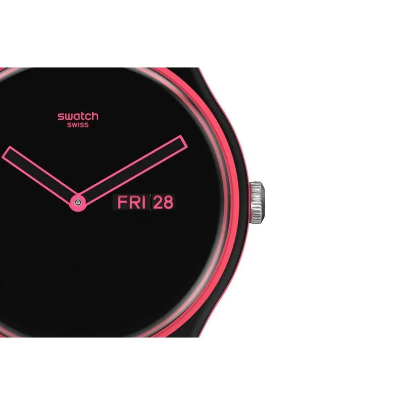 Swatch MINIMAL LINE PINK Watch SO29P700