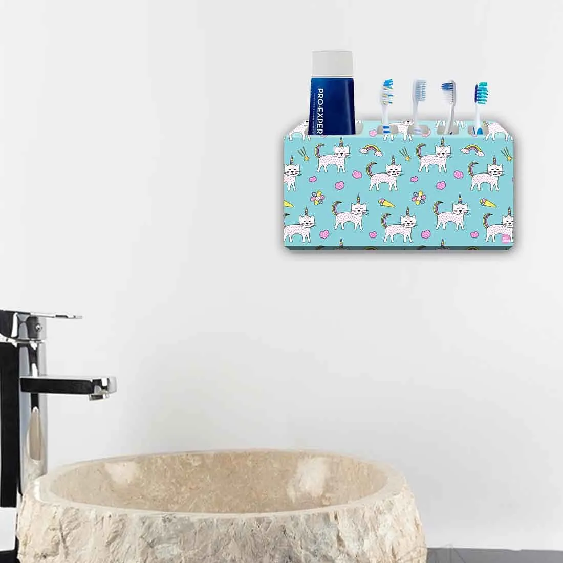 Toothbrush Holder Wall Mounted -Cute Cat