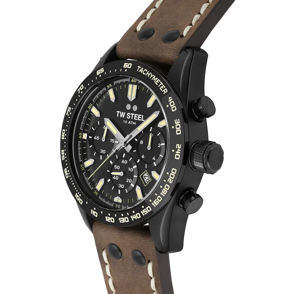 TW Steel Watch Chrono Sport Black CHS1