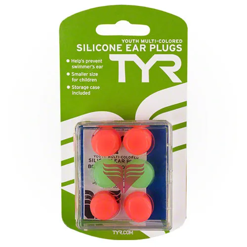 TYR Youth Silicone Ear Plugs