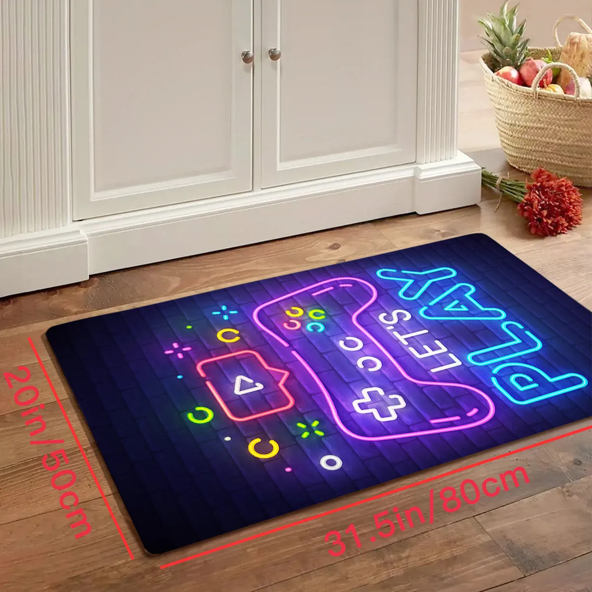 Ultimate Gaming Experience with 3D MachineWashable Rug