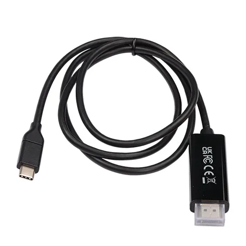 Usb-C To Hdmi 2.0 Cable 1M Blk