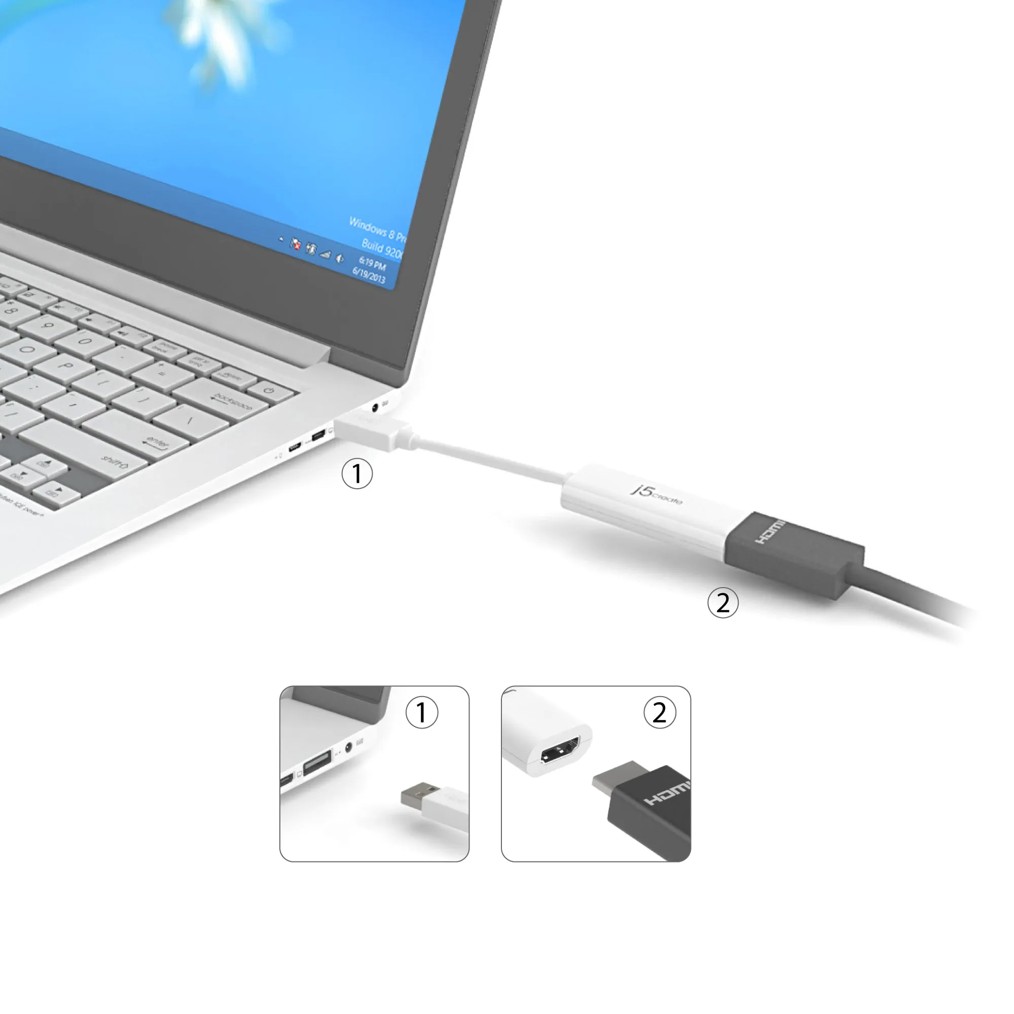 Usb To Hdmi Multi-Monitor