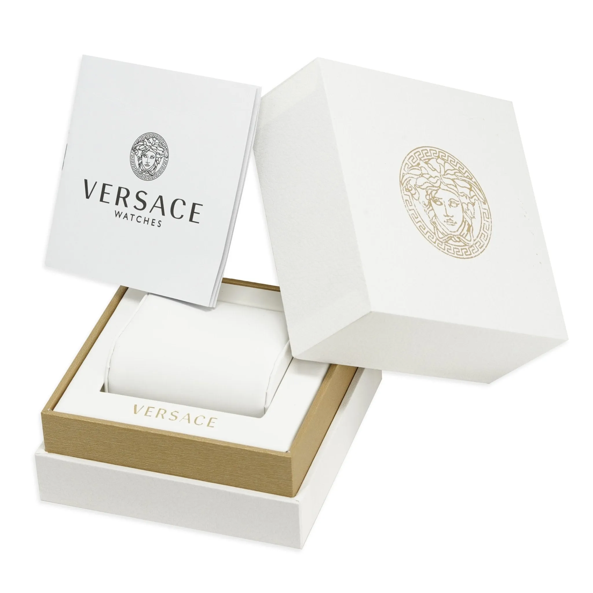 Versace Ladies Watch Hellenyium Black Bracelet V12020015