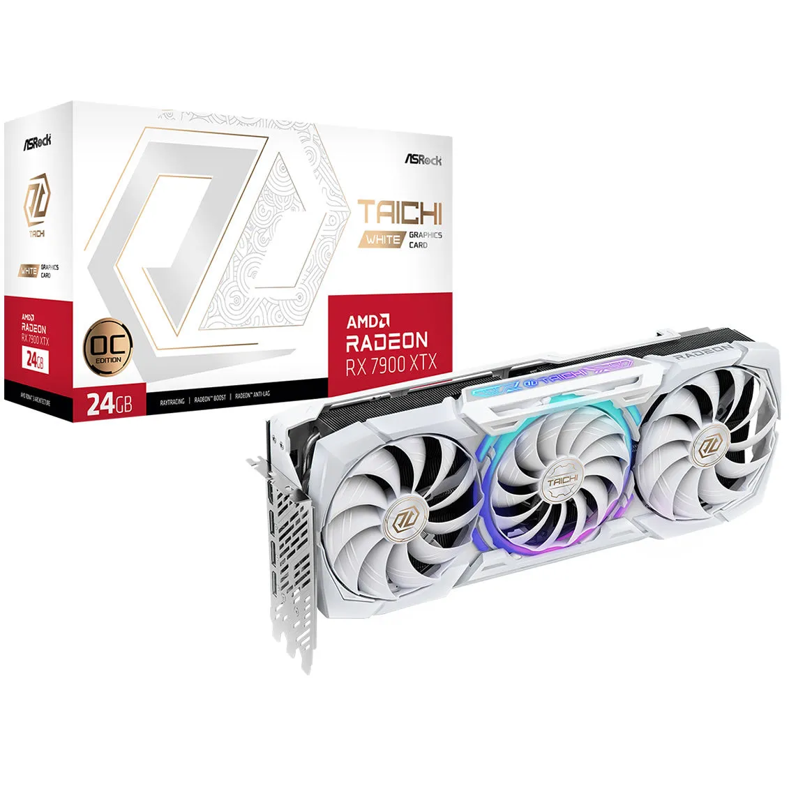 Vga Asrock Rx7900xtx 24Gb Taichi White Oc 24Go