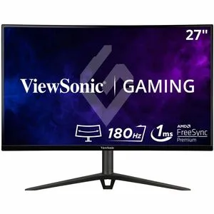 ViewSonic VX2718-2KPC-MHD 27 Inch Curved 1440p 1ms 180Hz Gaming Monitor with FreeSync Premium, Eye Care, HDMI and Display Port