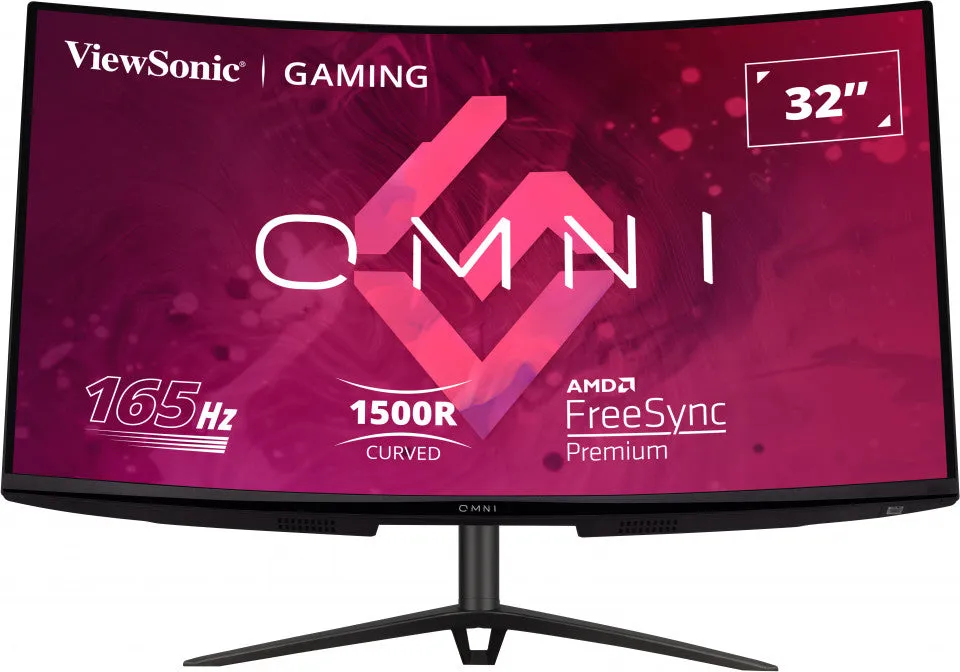 Viewsonic Vx3218-Pc-Mhdj - Led Monitor - Gaming - Curved - 32" - 1920 X 1080 Full Hd (1080P) @ 165 Hz - Va - 300 Cd/M� -