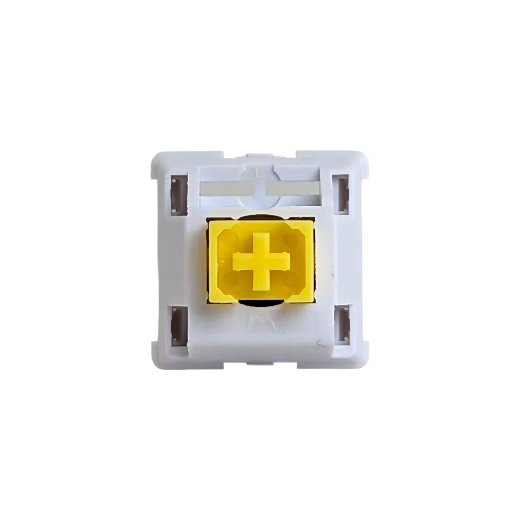 WS Wuque Studio Yellow Linear Switches