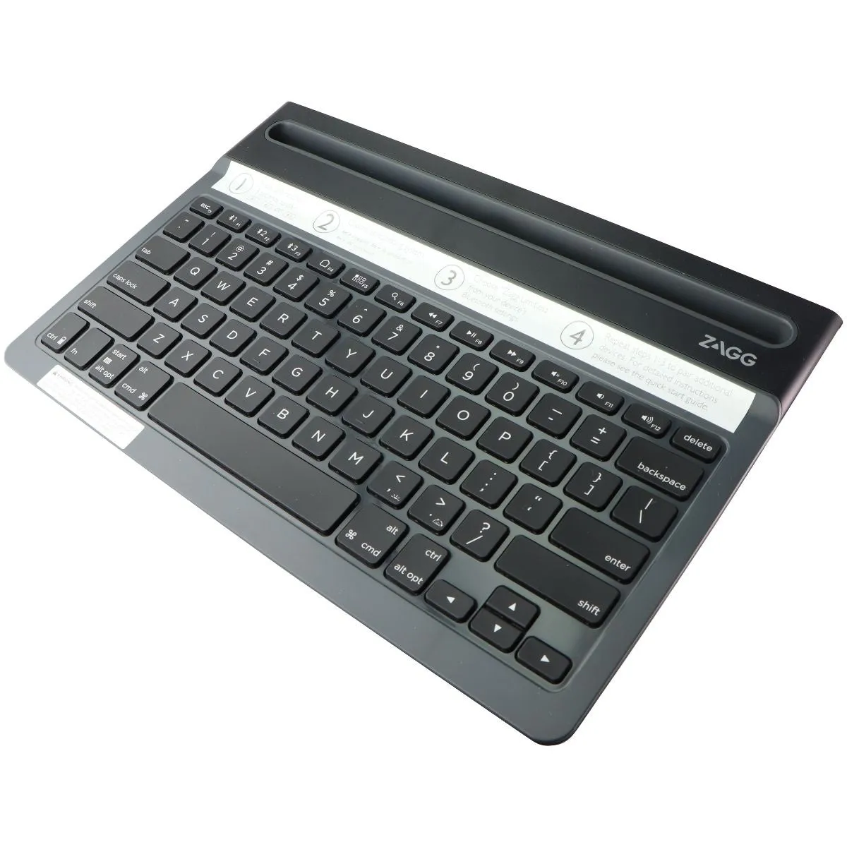 ZAGG Limitless Full-Size Multi-Device Bluetooth Backlit Keyboard - Black