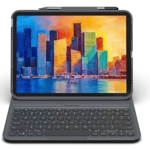 ZAGG Pro Keys Wireless Keyboard Detachable Case iPad 10.9 10th Gen 2022